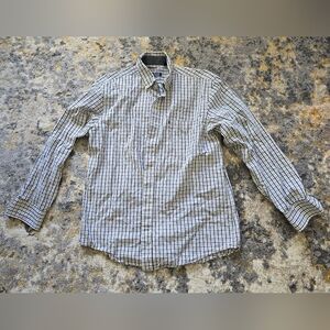 Mens Izod Button Dress Shirt